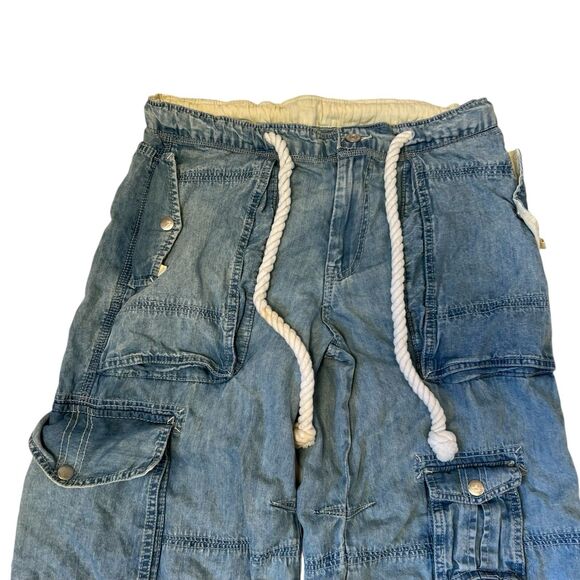 Free People We The Free South Bay Utility Cargo Jeans Small - Picture 5 of 15